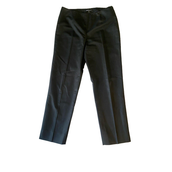 Lafayette 148 Pants Size 2 Straight Leg Black Front Pleated Dressy Office Work - Picture 12 of 12